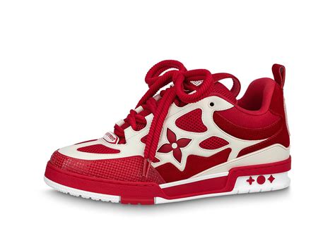louis vuitton skate rosse